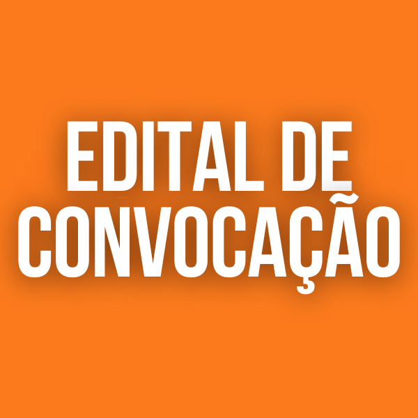 EDITAL DE CONVOCAÇÃO PARA  REALIZAÇÃO DAS PROVAS