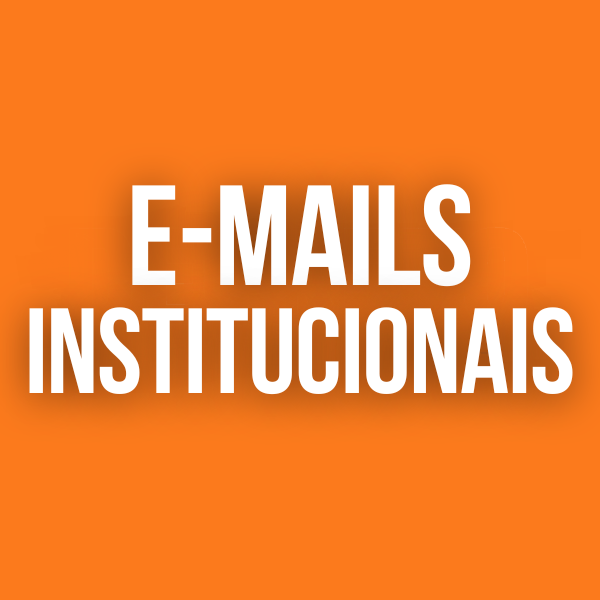 E-MAILS INSTITUCIONAIS